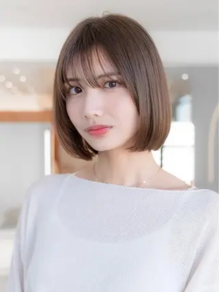 ミディアム カラー wataru hoashiのヘアスタイル