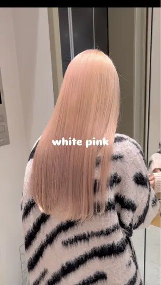 カラー 暖色カラ-ෆ˚顔周り 🎀ོ白岩亜実🎀ོのヘアスタイル