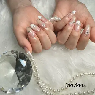 ネイル 🩷🩵mm.大宮 Riyo🧸🩵🩷のネイルデザイン