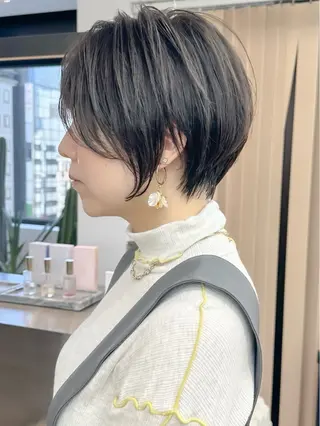ショート Lond ciel所属・ショート🩵/パーマ 🇰🇷/月音のヘアスタイル