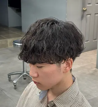 パーマ メンズ メンズパーマ /山本航平のヘアスタイル
