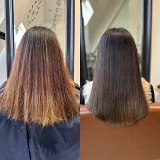 セミロング JYO 髪質改善専門家のヘアスタイル