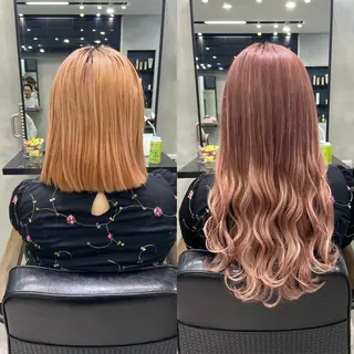 ロング カラー ヘアアレンジ ar+ ❤︎ maiのヘアスタイル