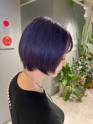 ショート カラー 佐藤 彩弥のヘアスタイル