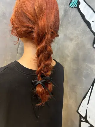 セミロング ミヨシマユ✨ チーフ就任記念🌈のヘアスタイル