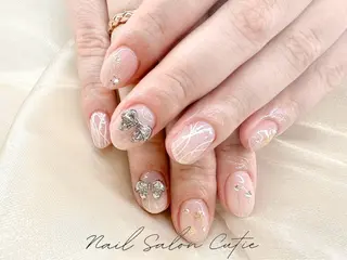 ネイル 池袋東口cutie 爪形成ワンホンネイルのネイルデザイン