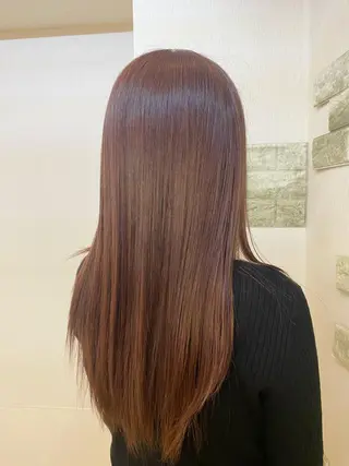 ロング カラー ️🫧押上️🫧はな 🫧うる艶パーマのヘアスタイル