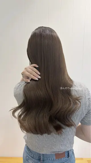 カラー 石橋 華のヘアスタイル