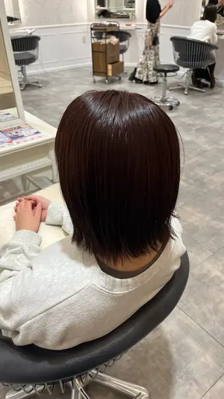 ショート 美容室 DEBUT所属・城崎 紗のヘアスタイル