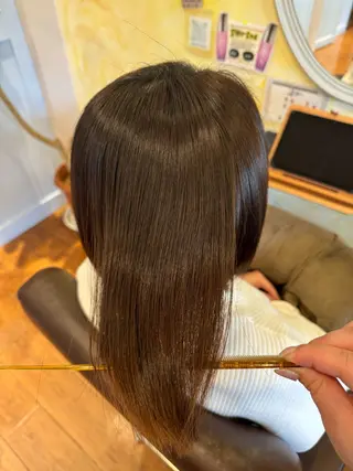 ミディアム 吉長 彩香のヘアスタイル