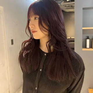 ロング カラー 吉祥寺/パーマ/ カラー/Abeのヘアスタイル