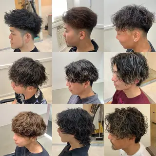 ショート パーマ メンズ クセを最大限に活かす メンズパーマ奈良大祐のヘアスタイル