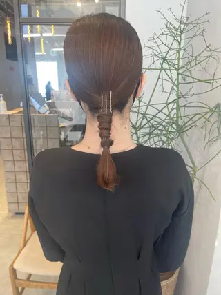 ヘアアレンジ SALOWIN原宿iori B１階所属・🫧美髪育成美容師 WASHIZU🫧のヘアスタイル