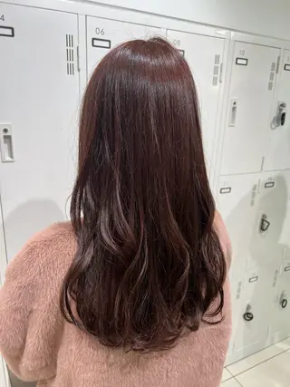 ロング カラー 【暖色カラー特化】 中山由梨のヘアスタイル