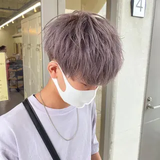 メンズ パーマ カラー beauty: beast 大名店のヘアスタイル