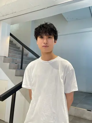 パーマ メンズ 🍃メンズヘア TAKUMI🍃のヘアスタイル