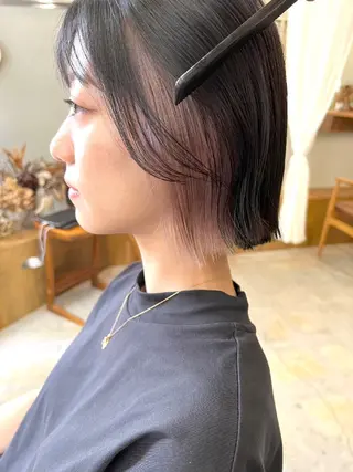 カラー 🌸花屋併設🌸石垣 友基のヘアスタイル