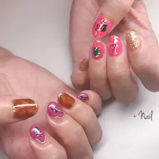 ネイル Aim* 深爪・自爪育成専門店のネイルデザイン