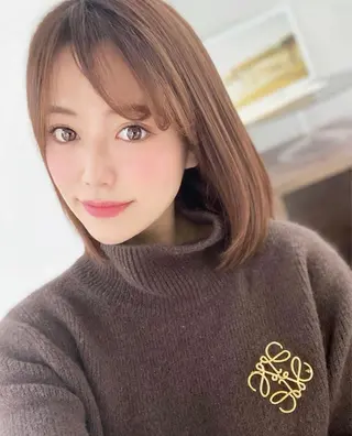 ミディアム カラー 鈴木 一貴のヘアスタイル