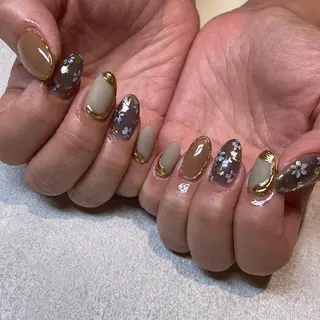 ネイル among アマン所属・lecoa_ kana／amongのネイルデザイン