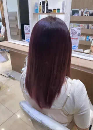 カラー 横浜/韓国風/ヘアメ /ユイナ🎀のヘアスタイル