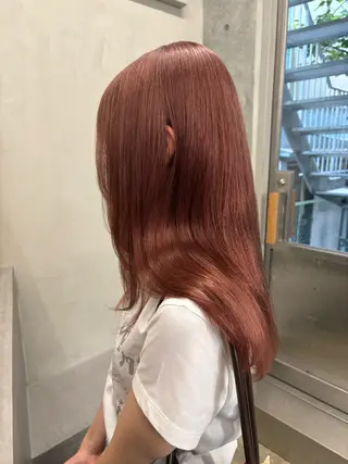 ロング カラー レイヤー/柔色 カラー/SAkiのヘアスタイル