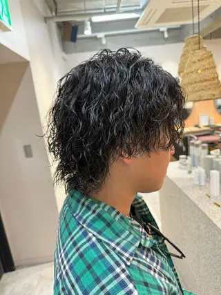 カラー パーマ メンズ メンズ特化 TAKUYAのヘアスタイル