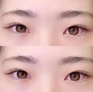 マツエク・マツパ Be. eyelash＆eyebrow 岡山店所属・🦋be. みうち🦋のマツエク・マツパデザイン