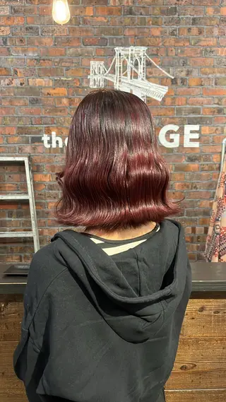 ミディアム カラー hair&spa ciel所属・hair&spa ciel/川島　空のヘアスタイル