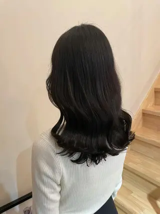 セミロング カラー 林 慧悟のヘアスタイル