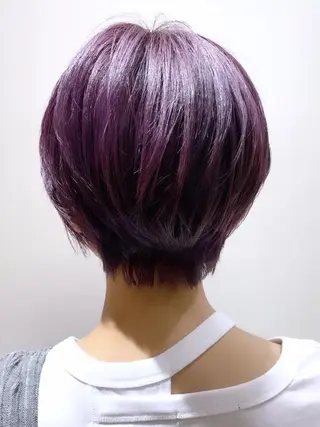 ミディアム カラー パーマ アイブロウ マツエク・マツパ ネイル yelm ［official］のヘアスタイル