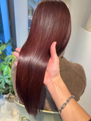 ロング カラー eto所属・髪質改善スペシャリス ト長尾勇弥/梅田中津のヘアスタイル