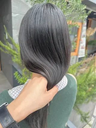 セミロング カラー シェアサロンコネクト所属・Chiho/ 博多/大人かわいいのヘアスタイル