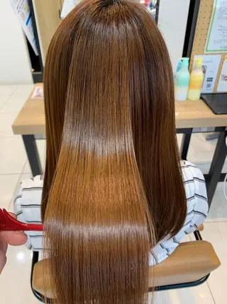 ロング ルクール柏崎店　丸山 愛子のヘアスタイル