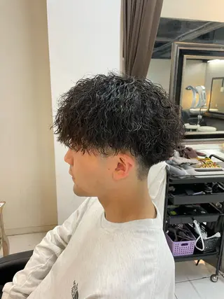 ショート カラー パーマ メンズ 🔥お値段以上🔥 メンズ特化たかひろのヘアスタイル