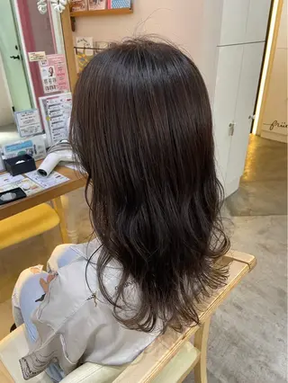 カラー モデル募集中‎🤍 山崎妃香のヘアスタイル