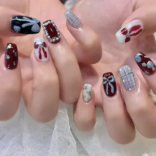 ネイル 新井 ひなののネイルデザイン