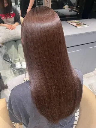 ロング あさひ/透明感カラー ／暖色カラーのヘアスタイル