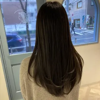 ロング 佐々木 美玖のヘアスタイル