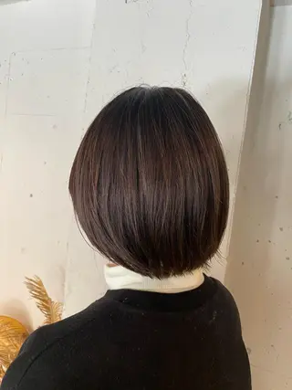 ミディアム カラー 艶髪/髪質改善/ MONSO山本のヘアスタイル