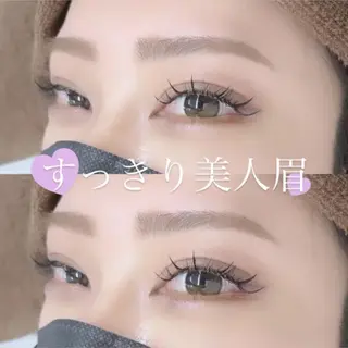 アイブロウ BEIGE 上前津 💗NANAKAのマツエク・マツパデザイン