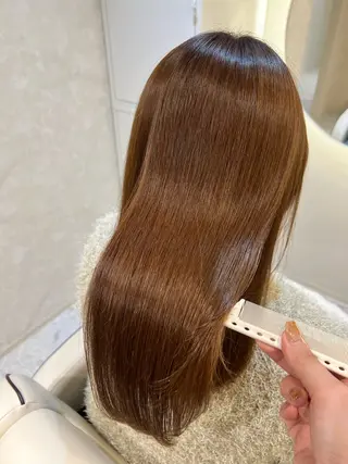 セミロング private salon  sill所属・🫧ツヤ髪個室美容室 安食茉莉🫧のヘアスタイル