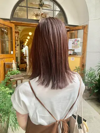 ミディアム カラー LEB所属・下河 宗太のヘアスタイル