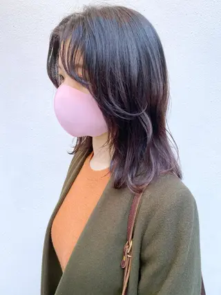 ミディアム AMNESIA所属・やまなか りょうすけのヘアスタイル