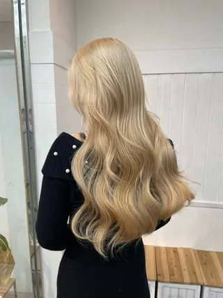 ロング カラー HIKARU副店長/ ✨️髪質改善のヘアスタイル