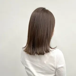 ミディアム カラー ✨メンズ/パーマ/ 三宅 昌太✨のヘアスタイル