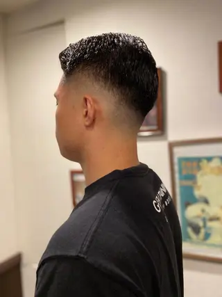 ショート メンズ TRAD  BARBER STYLE Ⅱ所属・💈二子玉川メンズ カット木村海斗💈のヘアスタイル