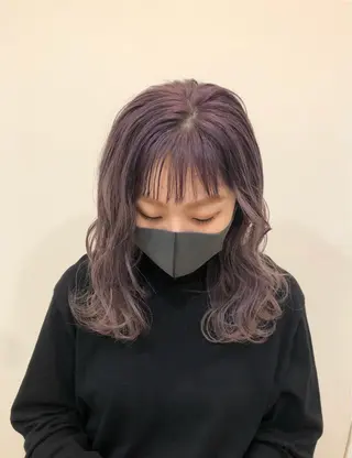 カラー 東梅田エリアカラー ヘアセットNo. 1のヘアスタイル