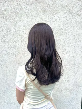 セミロング カラー 【スタイリスト】此木 裕菜のヘアスタイル