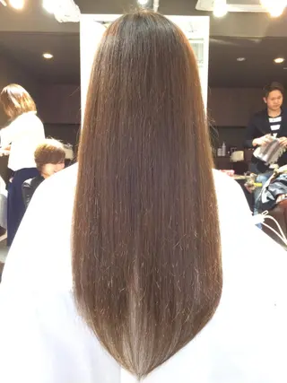 ロング カラー CHAINON 近鉄奈良店のヘアスタイル